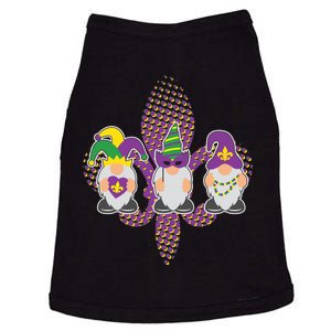 Funny Mardi Gras Gnomes Doggie Tank