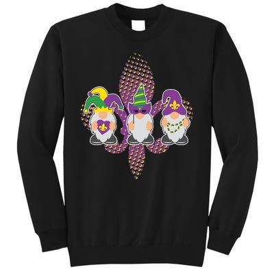 Funny Mardi Gras Gnomes Sweatshirt