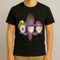 Funny Mardi Gras Gnomes T-Shirt