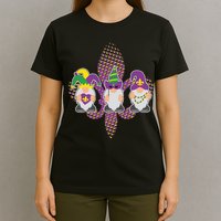 Funny Mardi Gras Gnomes T-Shirt