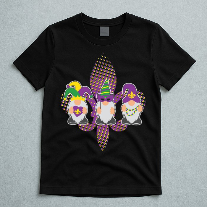 Funny Mardi Gras Gnomes T-Shirt