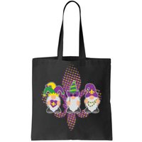 Funny Mardi Gras Gnomes Tote Bag