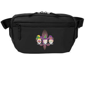 Funny Mardi Gras Gnomes Crossbody Pack