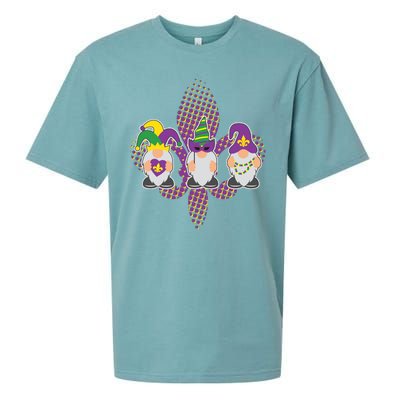 Funny Mardi Gras Gnomes Sueded Cloud Jersey T-Shirt