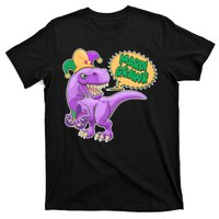 Funny Mardi Grawr T-Rex Dinosaur T-Shirt