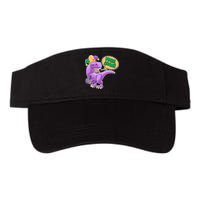 Funny Mardi Grawr T-Rex Dinosaur Visor