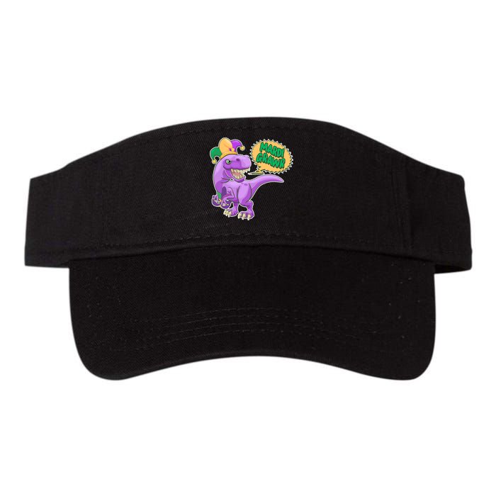 Funny Mardi Grawr T-Rex Dinosaur Visor