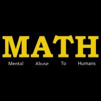 Funny Math - Mental Abuse To Humans Full Zip Hoodie