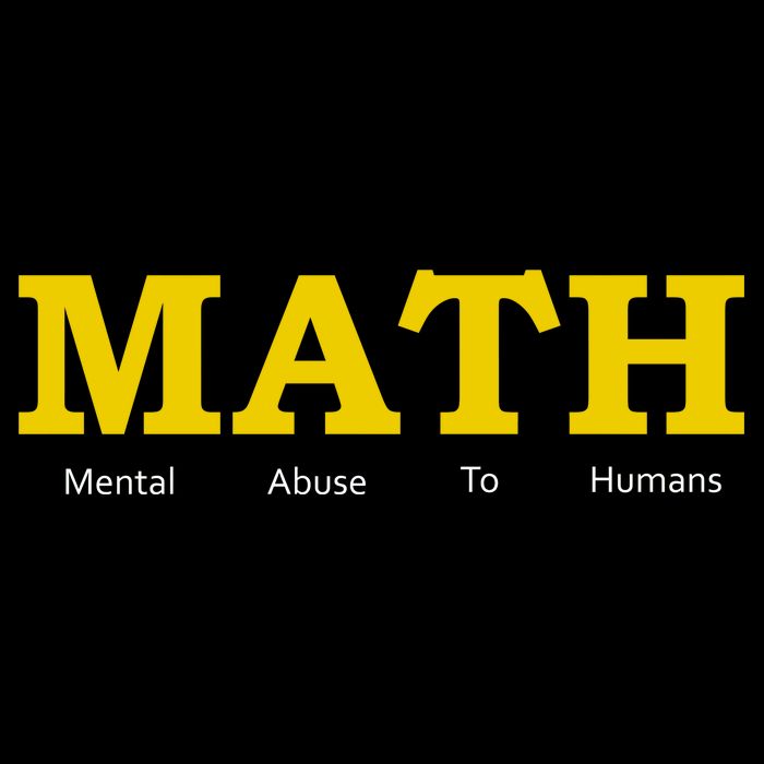Funny Math - Mental Abuse To Humans Full Zip Hoodie