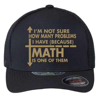 Funny Math Problems Flexfit Unipanel Trucker Cap