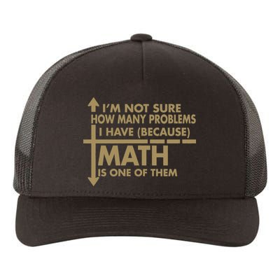 Funny Math Problems Yupoong Adult 5-Panel Trucker Hat