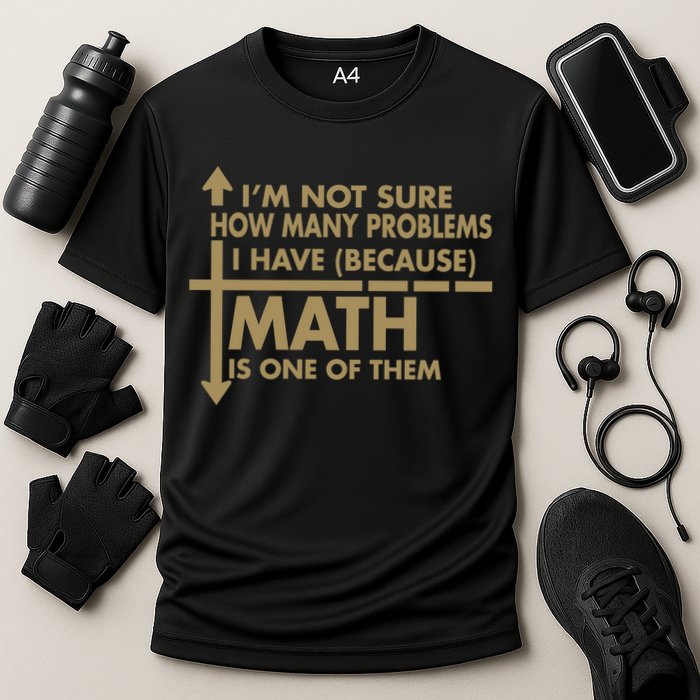 Funny Math Problems Performance Shirt