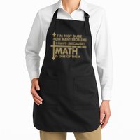 Funny Math Problems Apron