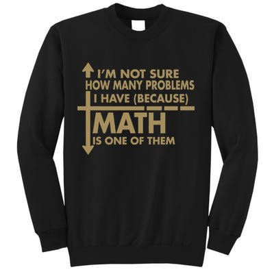 Funny Math Problems Sweatshirt