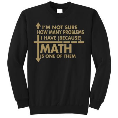 Funny Math Problems Sweatshirt