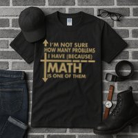Funny Math Problems Tall T-Shirt