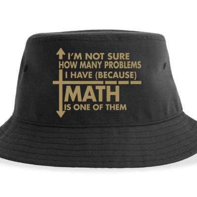 Funny Math Problems Sustainable Bucket Hat