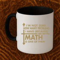 Funny Math Problems Coffee Mug