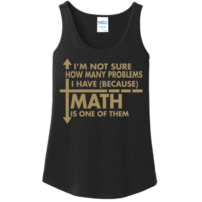 Funny Math Problems Ladies Essential Tank