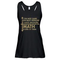 Funny Math Problems Ladies Essential Flowy Tank