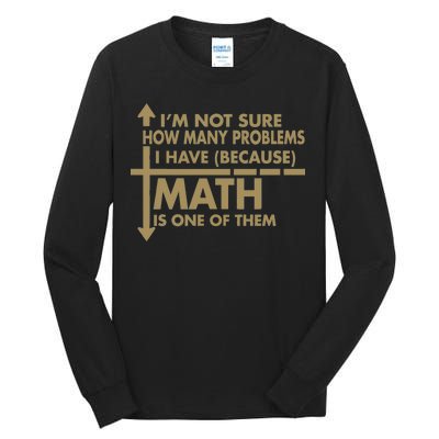 Funny Math Problems Tall Long Sleeve T-Shirt