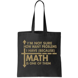 Funny Math Problems Tote Bag