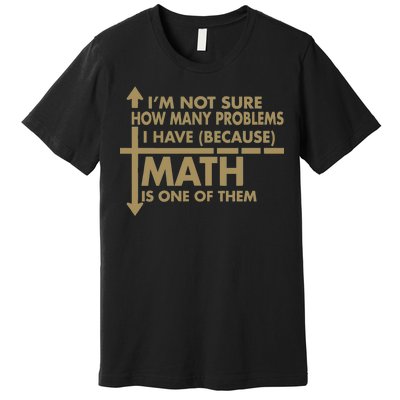 Funny Math Problems Premium T-Shirt