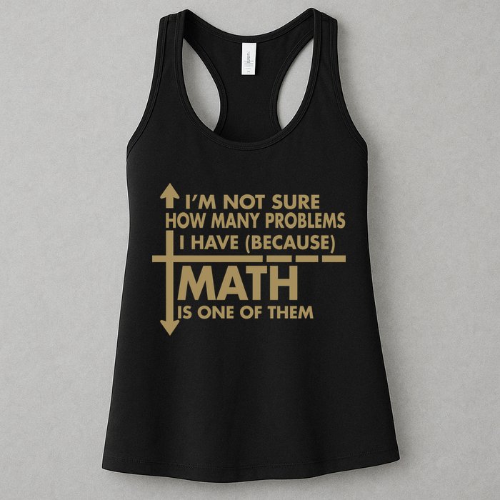 Funny Math Problems Womens Tank Top