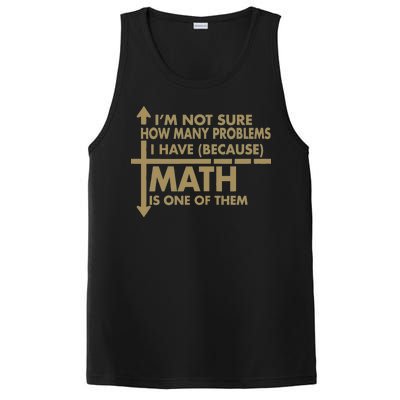 Funny Math Problems PosiCharge Competitor Tank