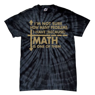 Funny Math Problems Tie-Dye T-Shirt