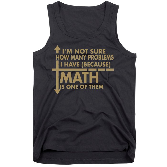 Funny Math Problems Tank Top