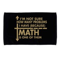 Funny Math Problems Microfiber Hand Towel