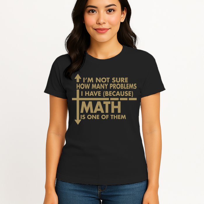 Funny Math Problems Womens T-Shirt