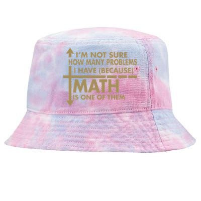 Funny Math Problems Tie-Dyed Bucket Hat