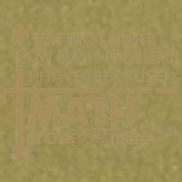 Funny Math Problems Garment-Dyed Women's Muscle Tee