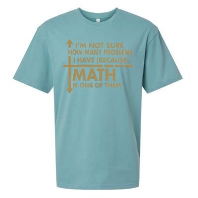 Funny Math Problems Sueded Cloud Jersey T-Shirt