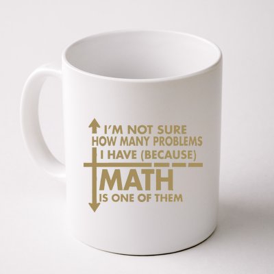 Funny Math Problems Coffee Mug