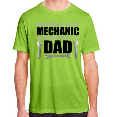 Funny Mechanic Dad Adult ChromaSoft Performance T-Shirt