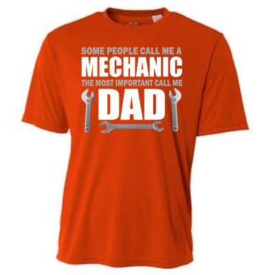 Funny Mechanic Dad Cooling Performance Crew T-Shirt