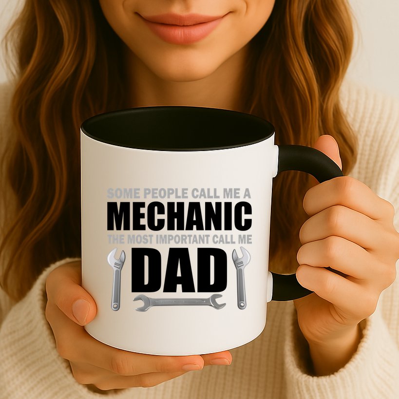 Funny Mechanic Dad Mug