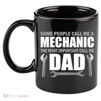 Funny Mechanic Dad 11oz C Handle Ceramic Mug