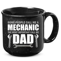 Funny Mechanic Dad 15oz Campfire Ceramic Mug