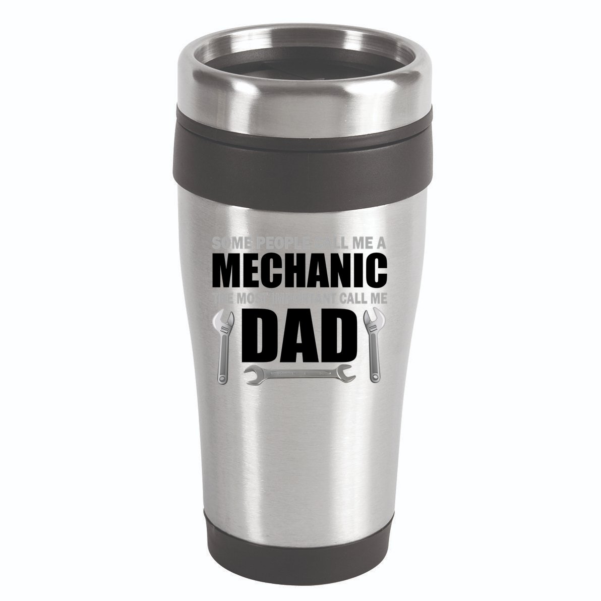 Funny Mechanic Dad 16oz Travel Tumbler