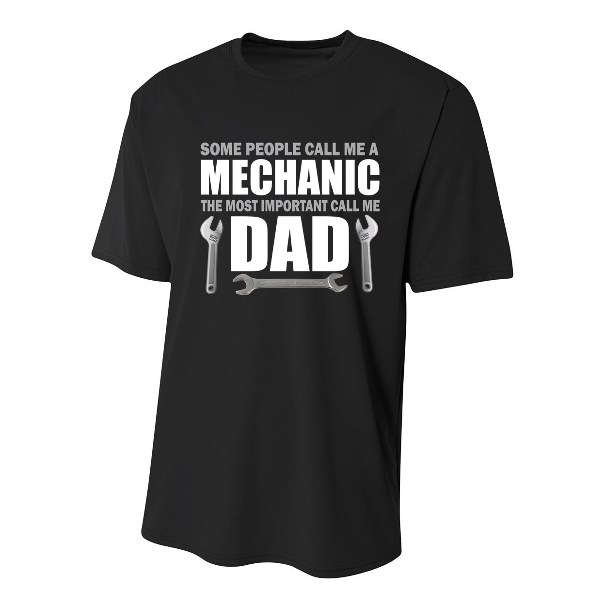 Funny Mechanic Dad Youth Performance Sprint T-Shirt