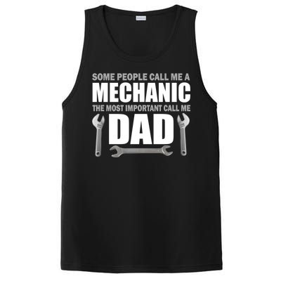 Funny Mechanic Dad PosiCharge Competitor Tank