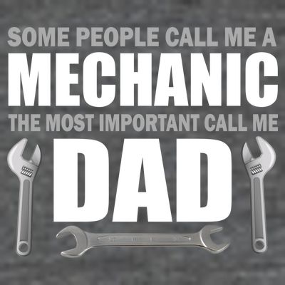 Funny Mechanic Dad T-Shirt