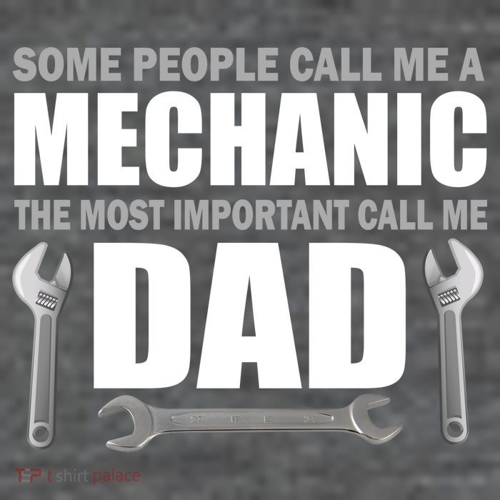 Funny Mechanic Dad T-Shirt