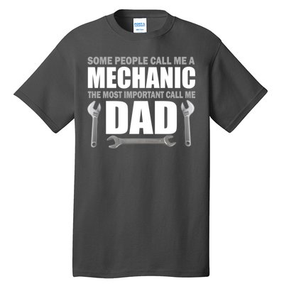 Funny Mechanic Dad Tall T-Shirt