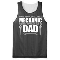 Funny Mechanic Dad Mesh Reversible Basketball Jersey Tank