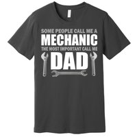 Funny Mechanic Dad Premium T-Shirt